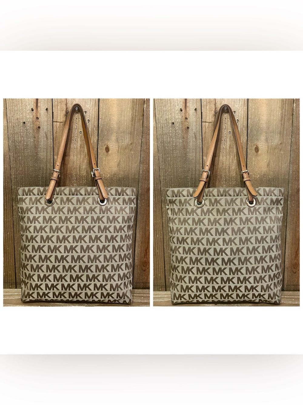 Michael Kors. 4 Piece Set: Jet Set Tote with Free Watch, Dust Bag & Scarf. - Picture 3 of 16